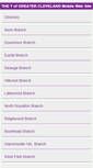 Mobile Screenshot of mobile.clevelandymca.org